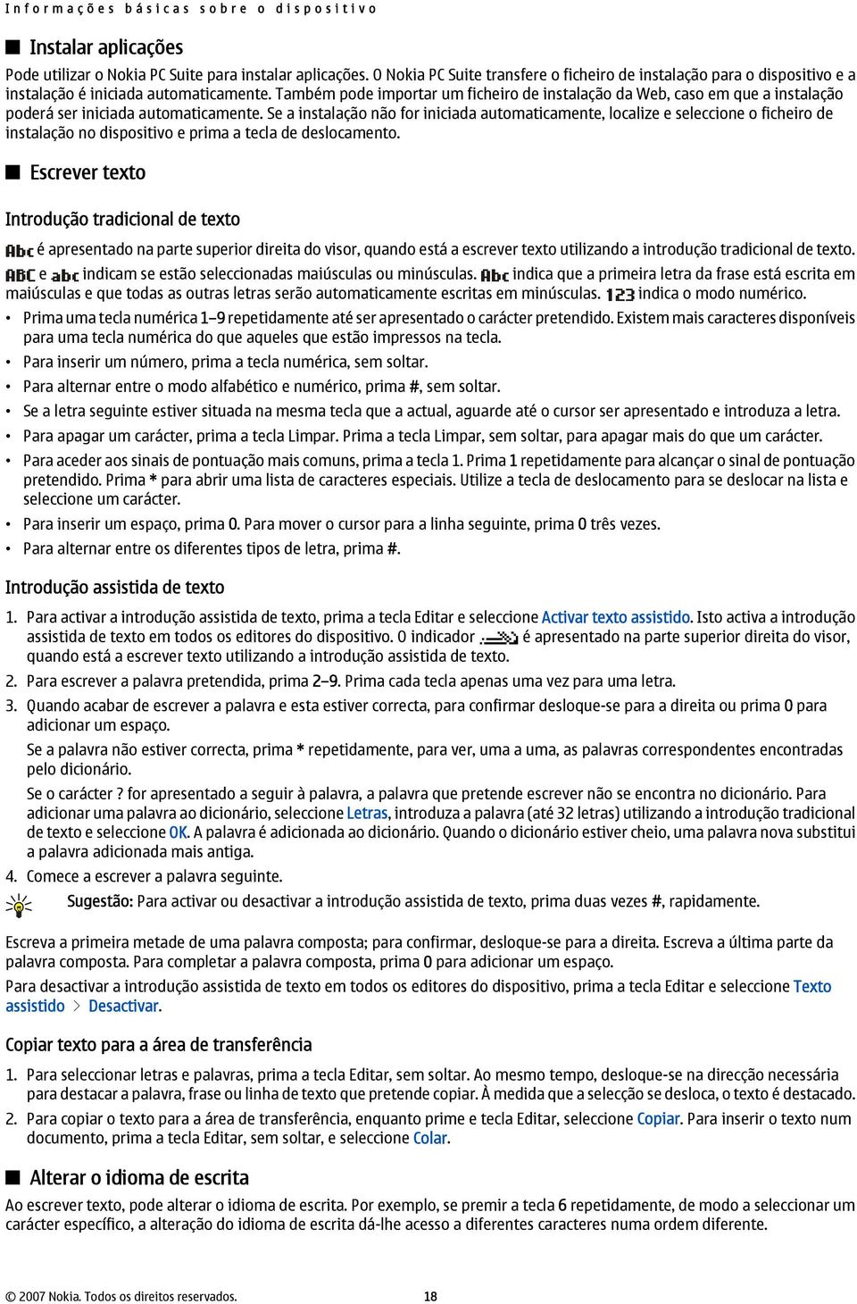 Também pode importar um ficheiro de instalação da Web, caso em que a instalação poderá ser iniciada automaticamente.