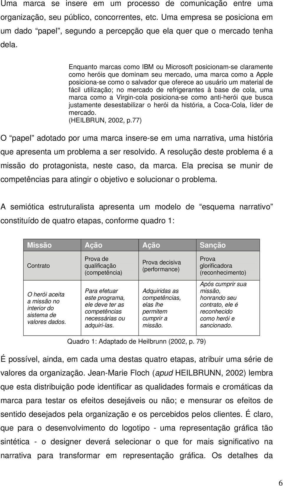 Enquanto marcas como IBM ou Microsoft posicionam-se claramente como heróis que dominam seu mercado, uma marca como a Apple posiciona-se como o salvador que oferece ao usuário um material de fácil