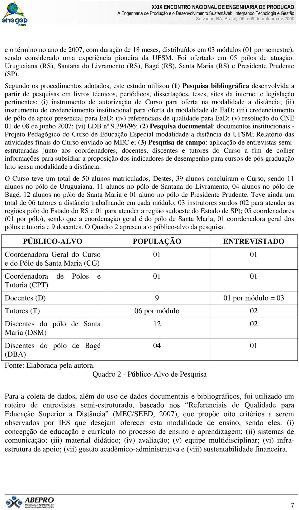 Segundo os procedimentos adotados, este estudo utilizou (1) Pesquisa bibliográfica desenvolvida a partir de pesquisas em livros técnicos, periódicos, dissertações, teses, sites da internet e