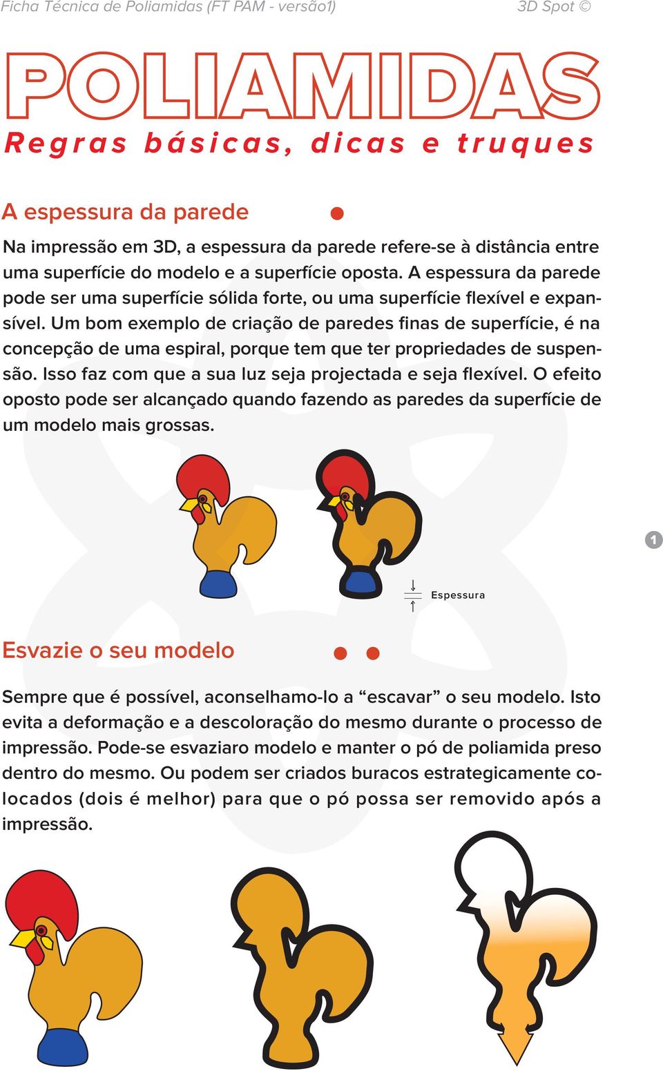 Um bom exemplo de criação de paredes finas de superfície, é na concepção de uma espiral, porque tem que ter propriedades de suspensão. Isso faz com que a sua luz seja projectada e seja flexível.