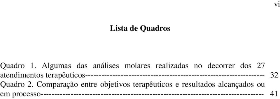 terapêuticos------------------------------------------------------------------ 32 Quadro