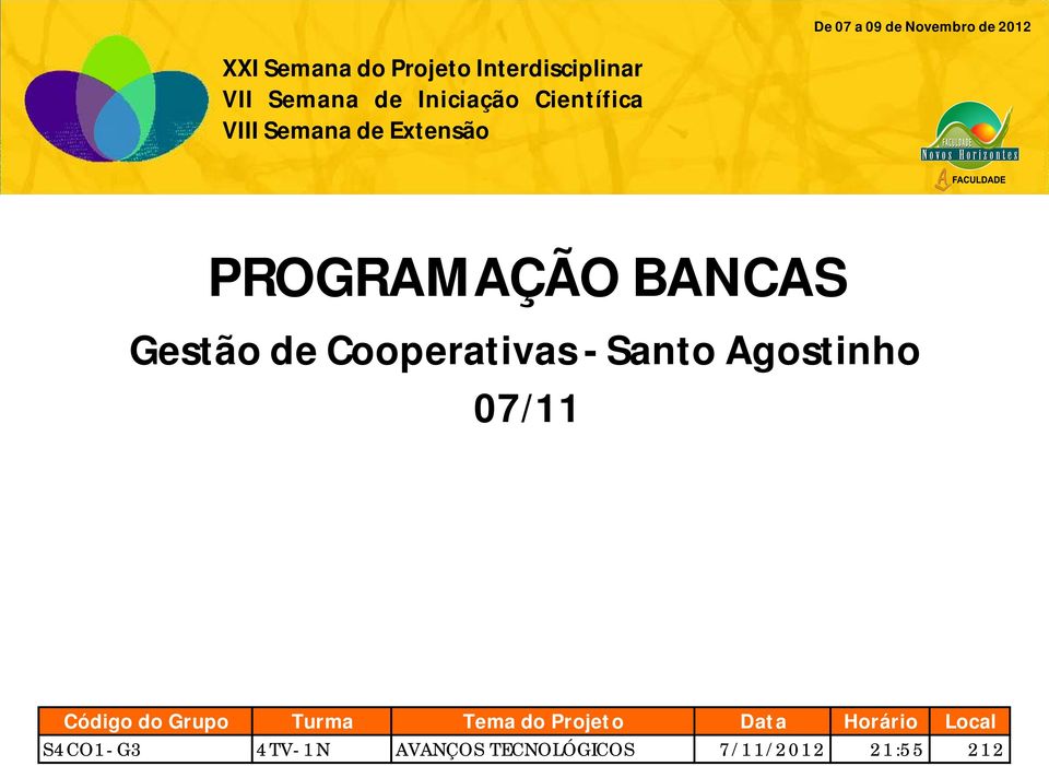 S4CO1-G3 4TV-1N AVANÇOS