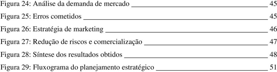 Redução de riscos e comercialização 47 Figura 28: Síntese dos