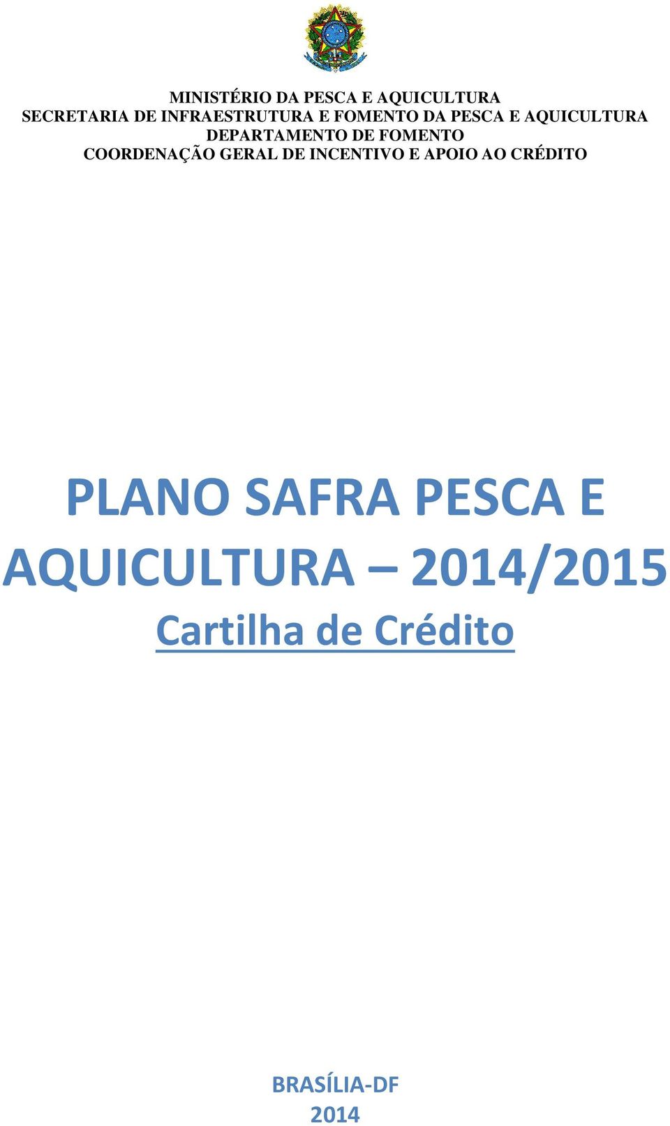 2014/2015 Cartilha