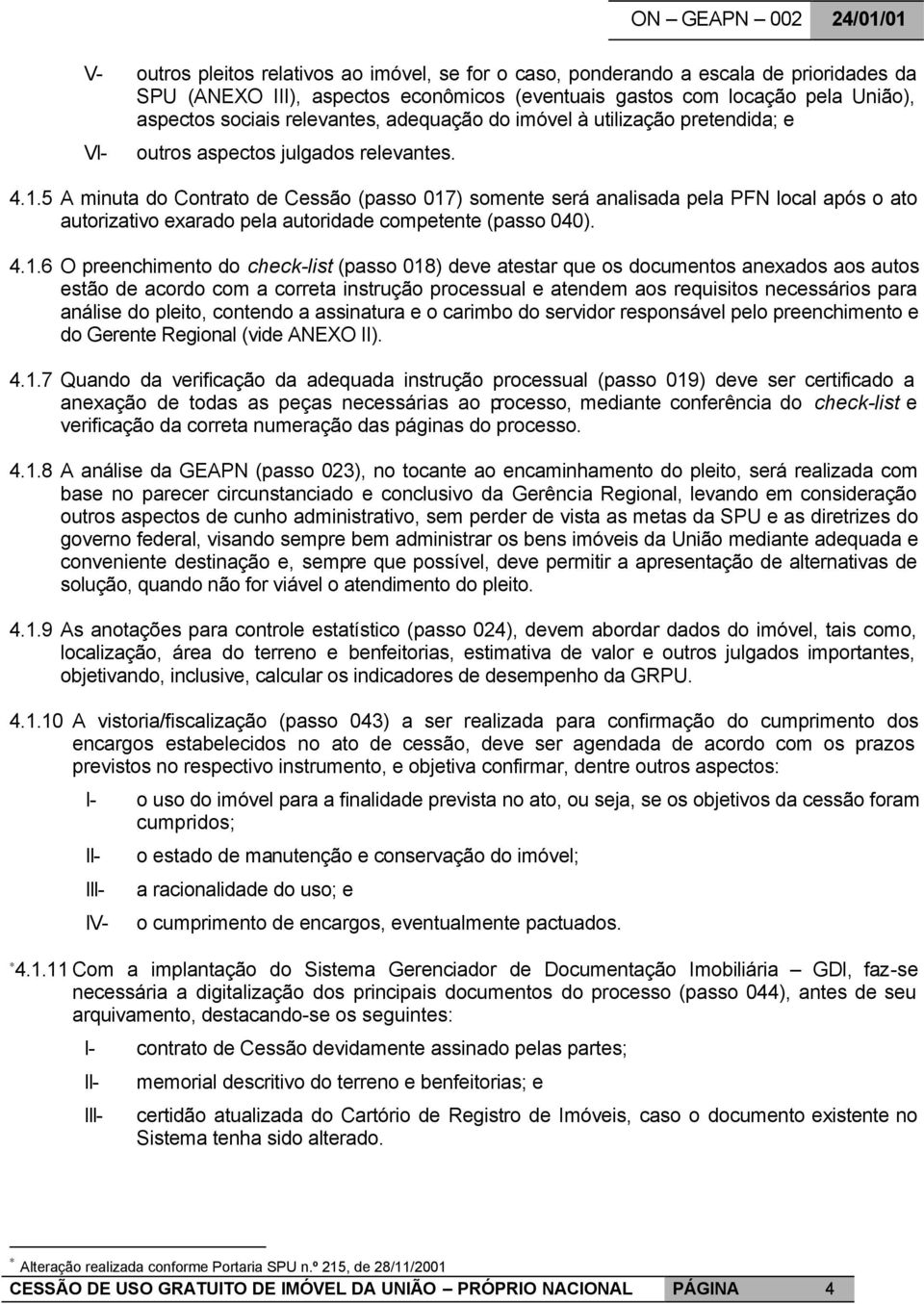 5 A minuta do Contrato de Cessão (passo 017