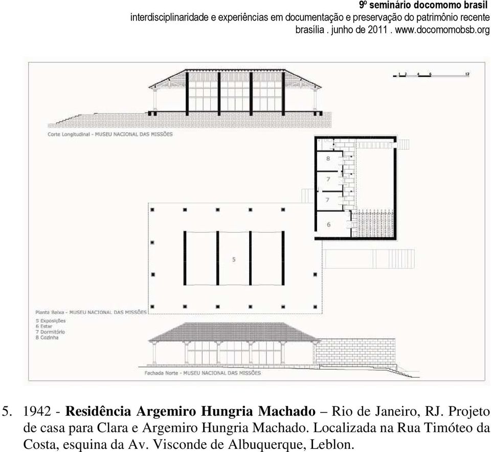 Projeto de casa para Clara e Argemiro Hungria