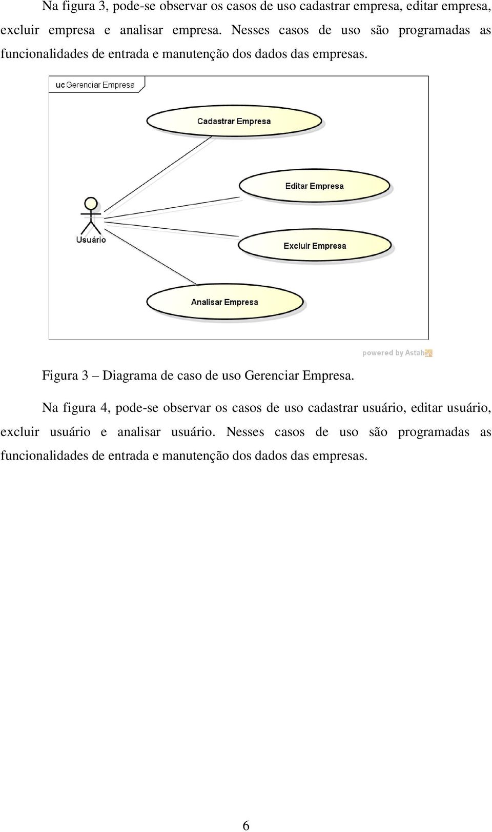 Figura 3 Diagrama de caso de uso Gerenciar Empresa.