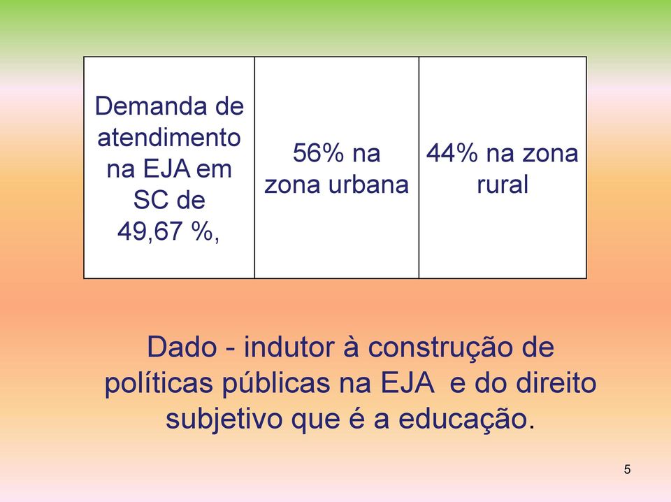 - indutor à construção de políticas públicas