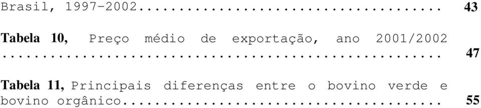 exportação, ano 2001/2002.