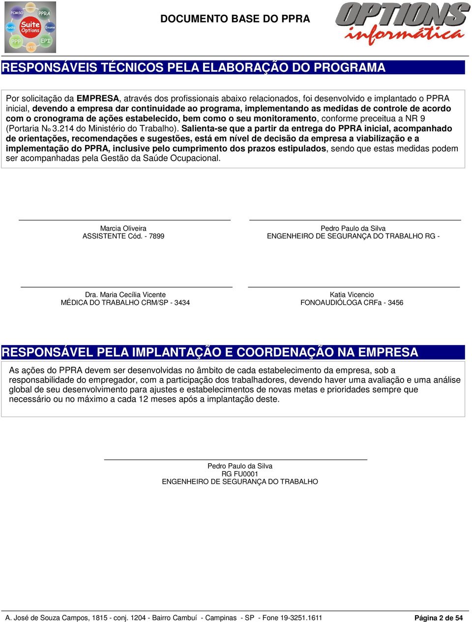 214 do Ministério do Trabalho).