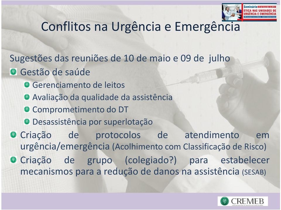 protocolos de atendimento em urgência/emergência(acolhimento com Classificação de Risco)