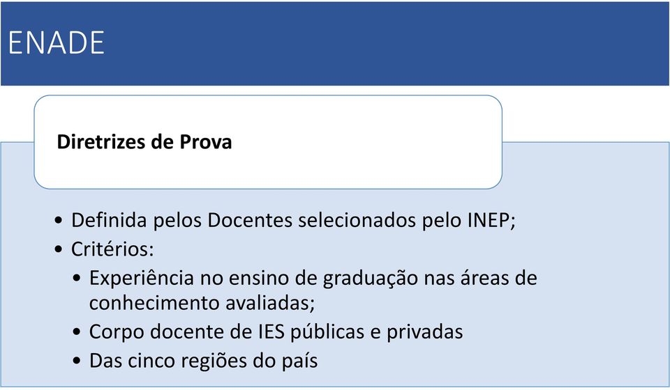 ensino de graduação nas áreas de conhecimento