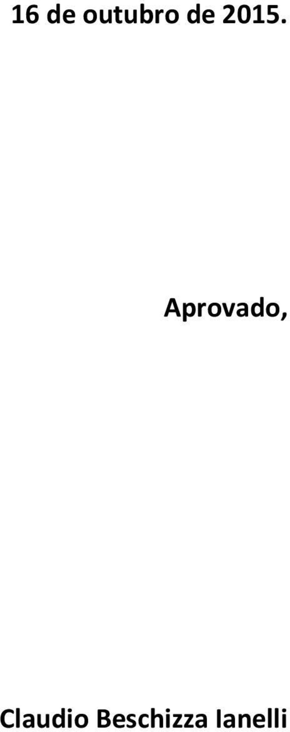 Aprovado,