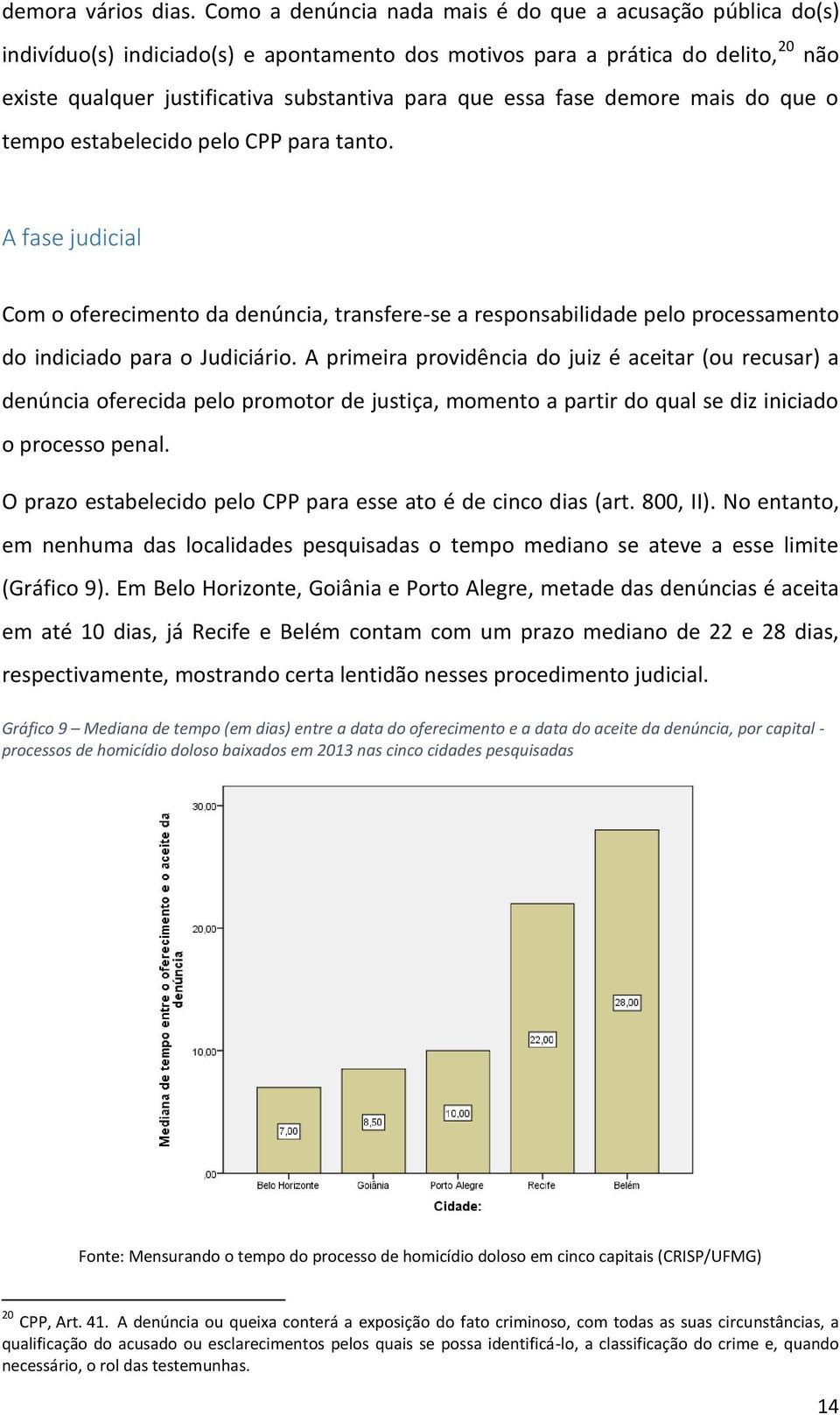 essa fase demore mais do que o tempo estabelecido pelo CPP para tanto.