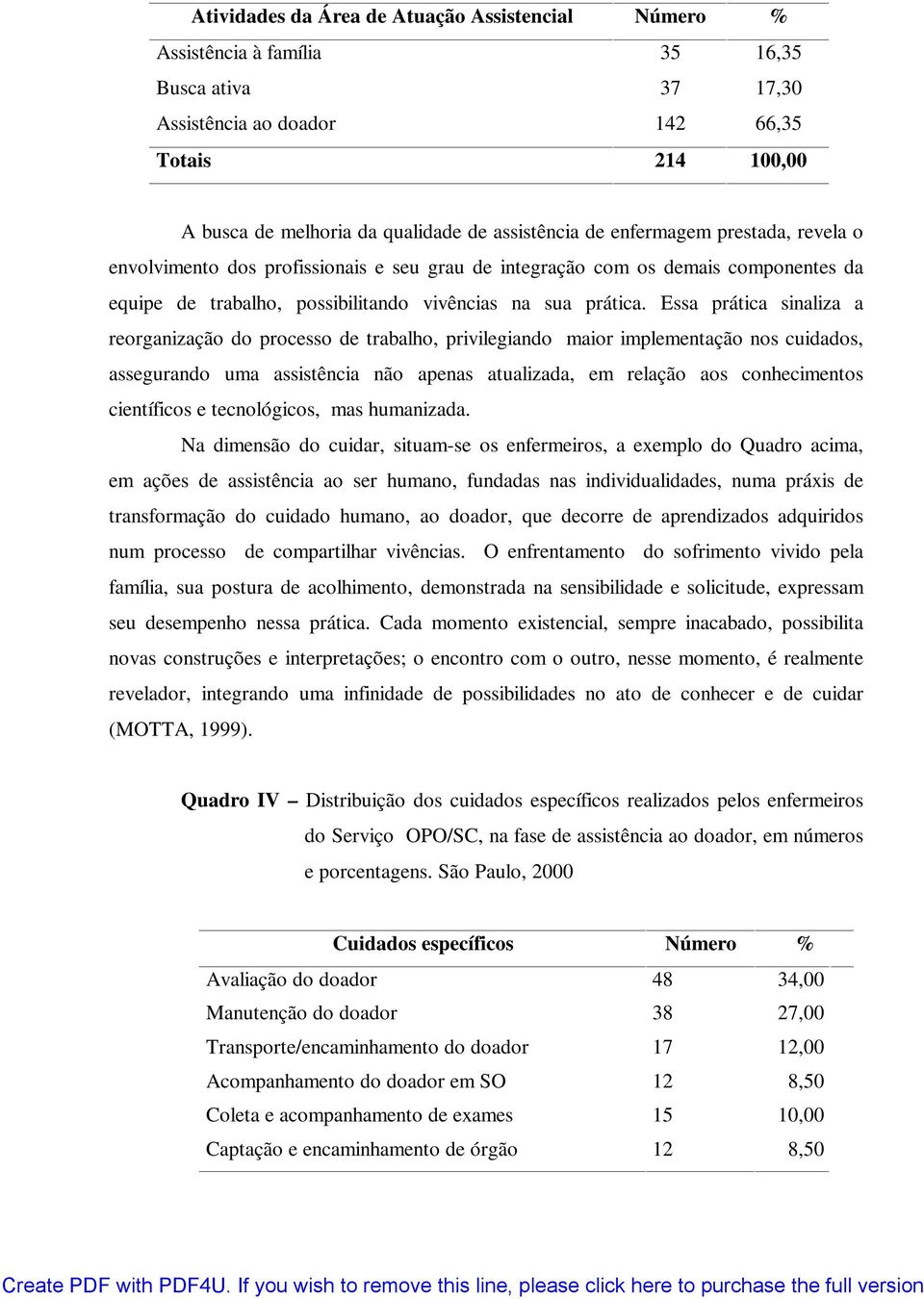 Essa prática sinaliza a reorganização do processo de trabalho, privilegiando maior implementação nos cuidados, assegurando uma assistência não apenas atualizada, em relação aos conhecimentos