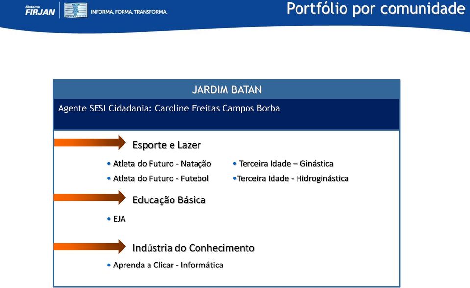 Terceira Idade Ginástica Terceira Idade - Hidroginástica