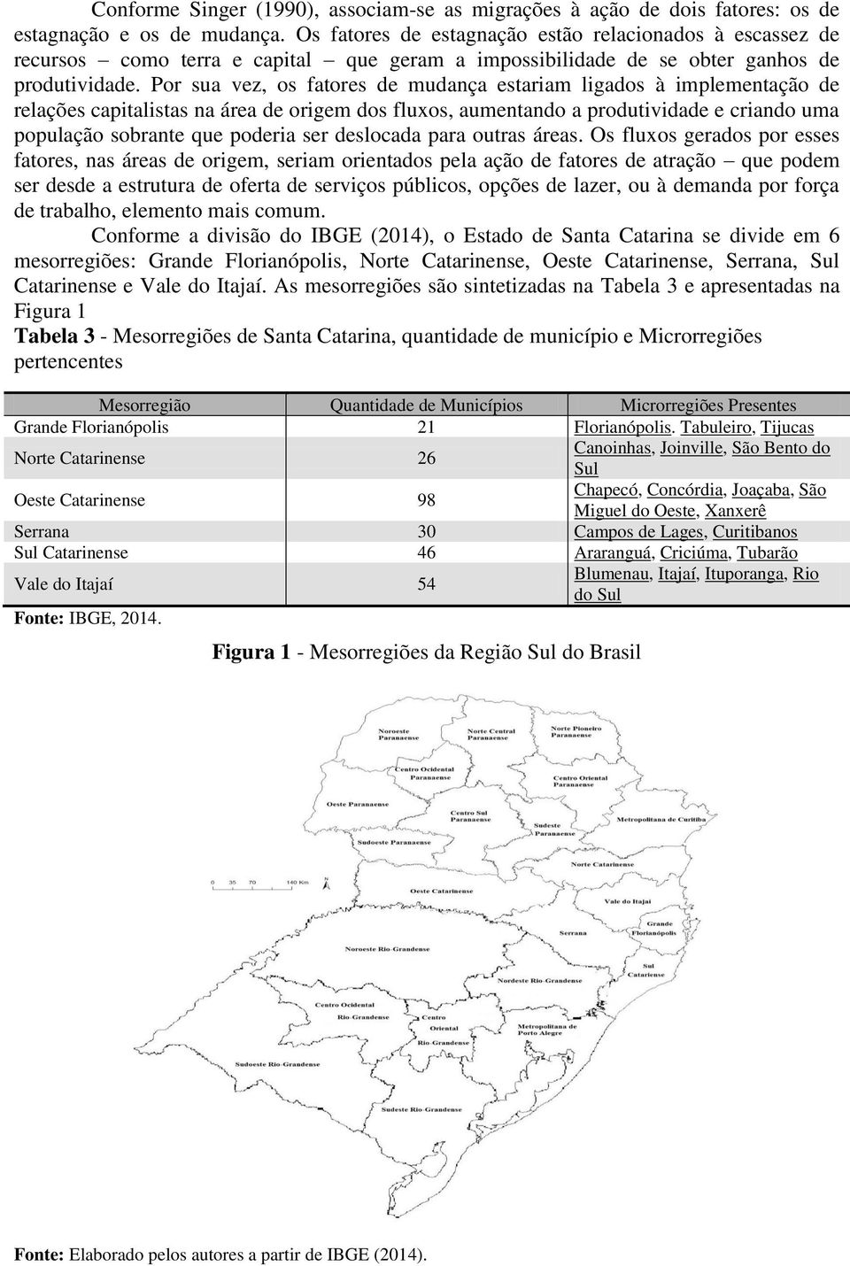 Por sua vez, os fatores de mudança estariam ligados à implementação de relações capitalistas na área de origem dos fluxos, aumentando a produtividade e criando uma população sobrante que poderia ser