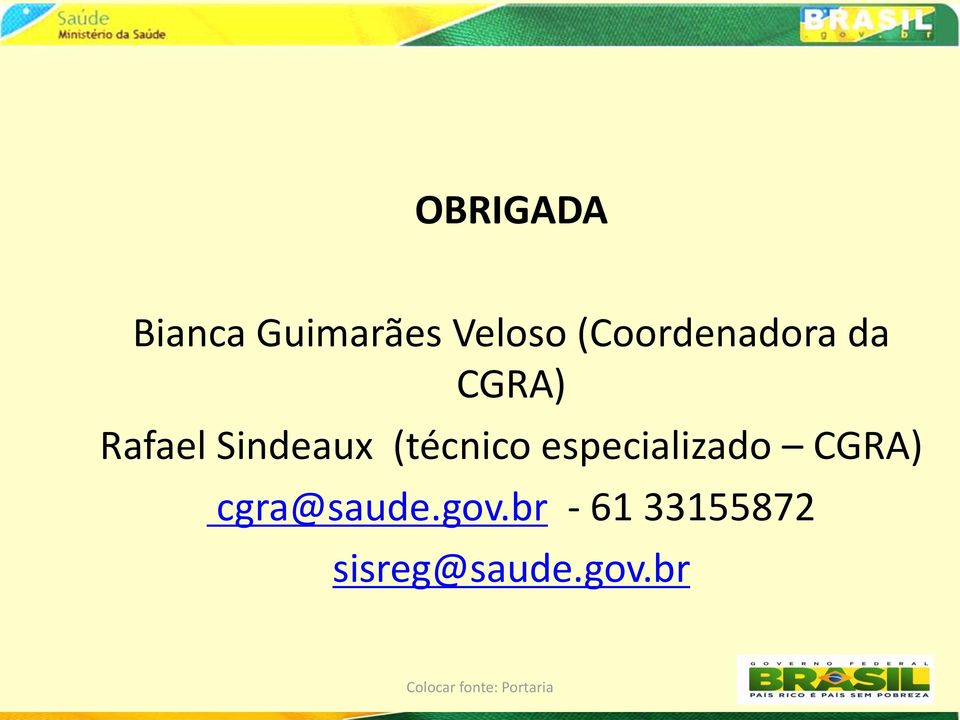 Sindeaux (técnico especializado CGRA)