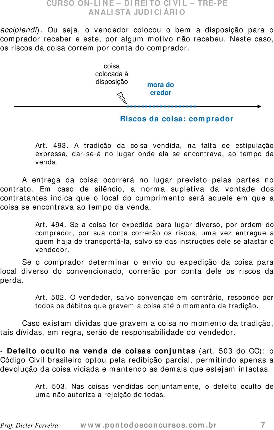 A tradição da coisa vendida, na falta de estipulação expressa, dar-se-á no lugar onde ela se encontrava, ao tempo da venda. A entrega da coisa ocorrerá no lugar previsto pelas partes no contrato.