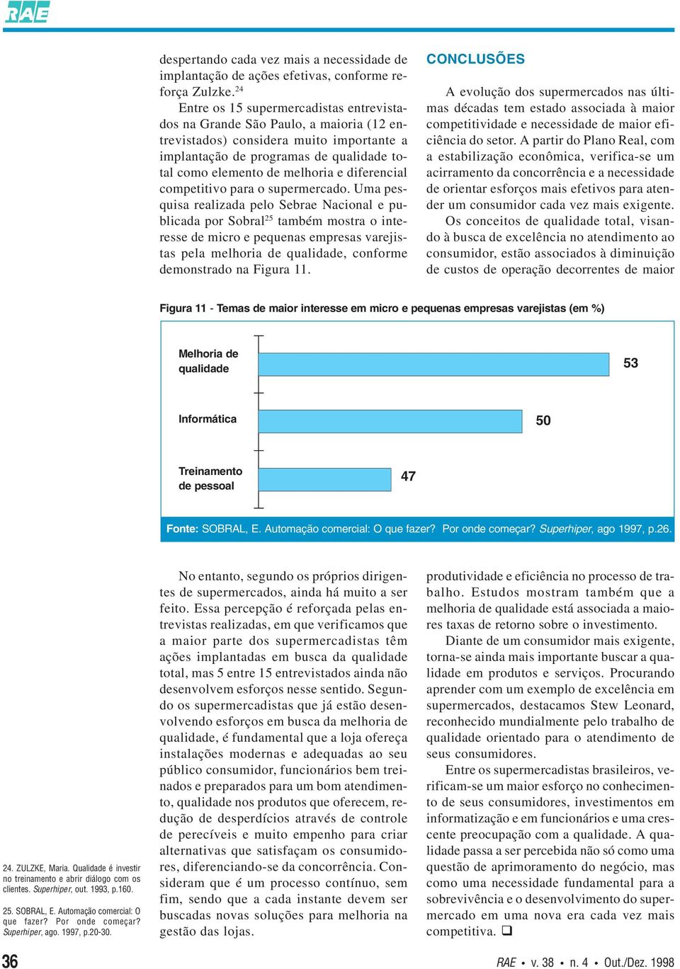 diferencial competitivo para o supermercado.