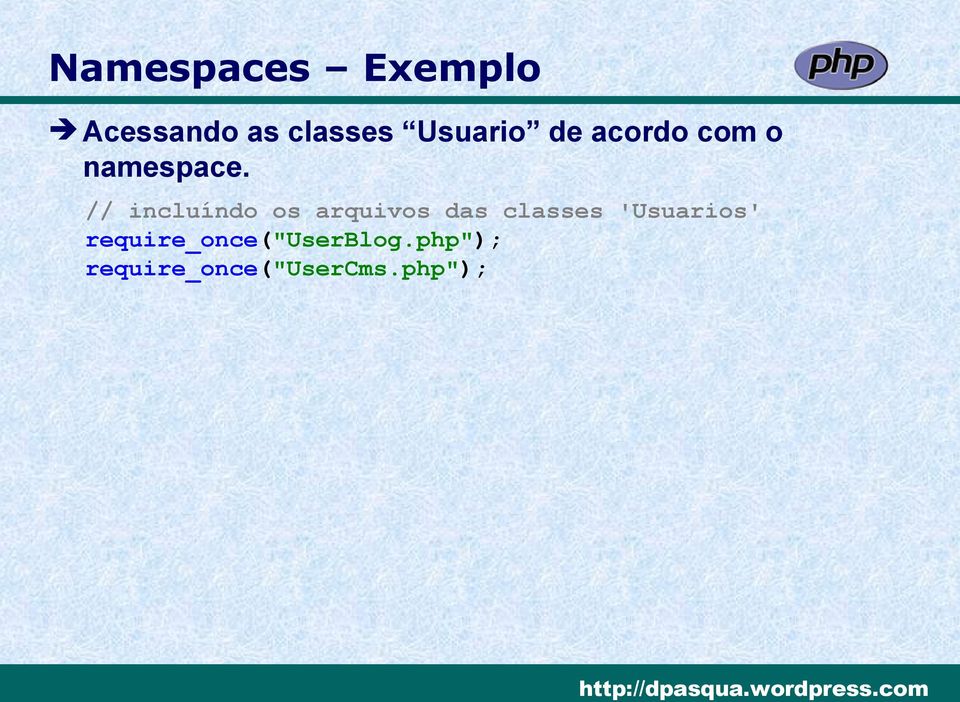 // incluíndo os arquivos das classes