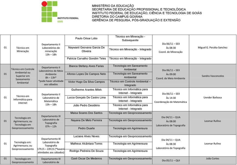 Silva Campos Controle Integrado Às 09:00 Coord.