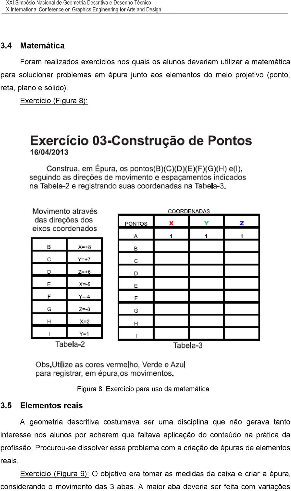 5 Elementos reais A geometria descritiva costumava ser uma disciplina que não gerava tanto interesse nos alunos por acharem que faltava aplicação do conteúdo na prática da