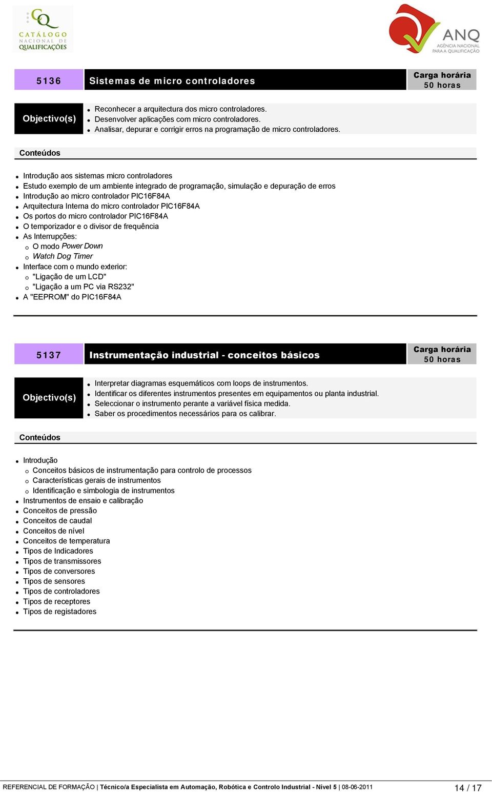 Introdução aos sistemas micro controladores Estudo exemplo de um ambiente integrado de programação, simulação e depuração de erros Introdução ao micro controlador PIC16F84A Arquitectura Interna do