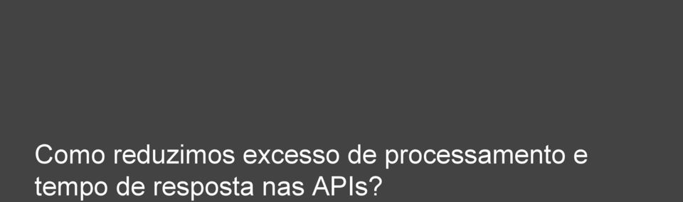 processamento e