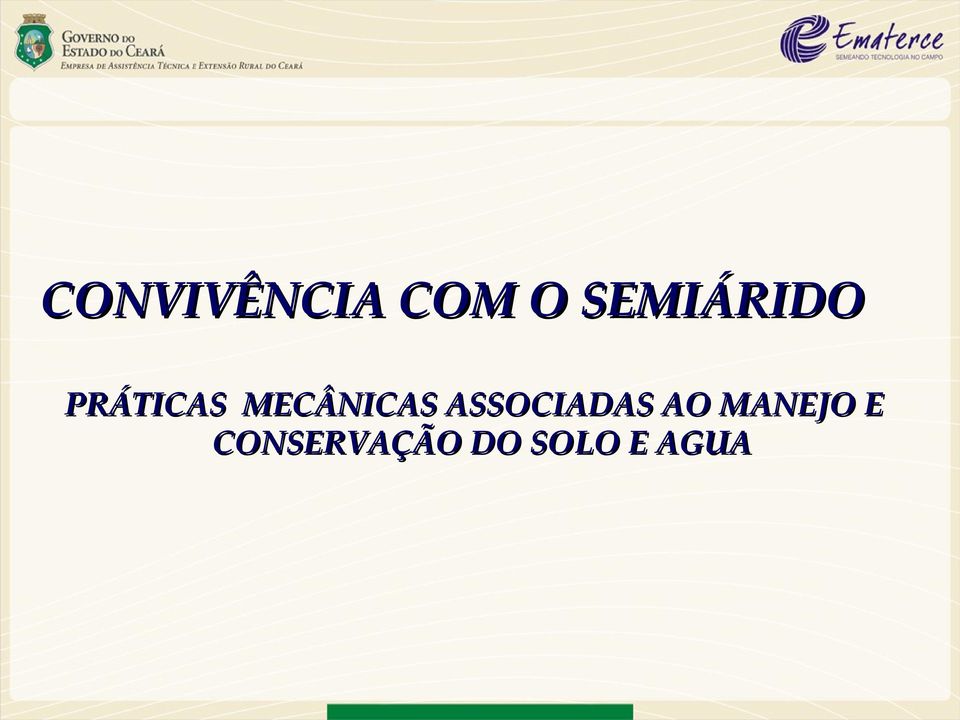 MECÂNICAS ASSOCIADAS AO