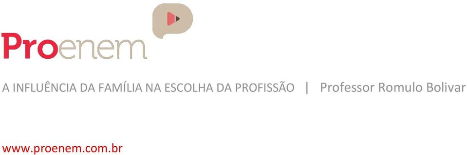 PROFISSÃO Professor