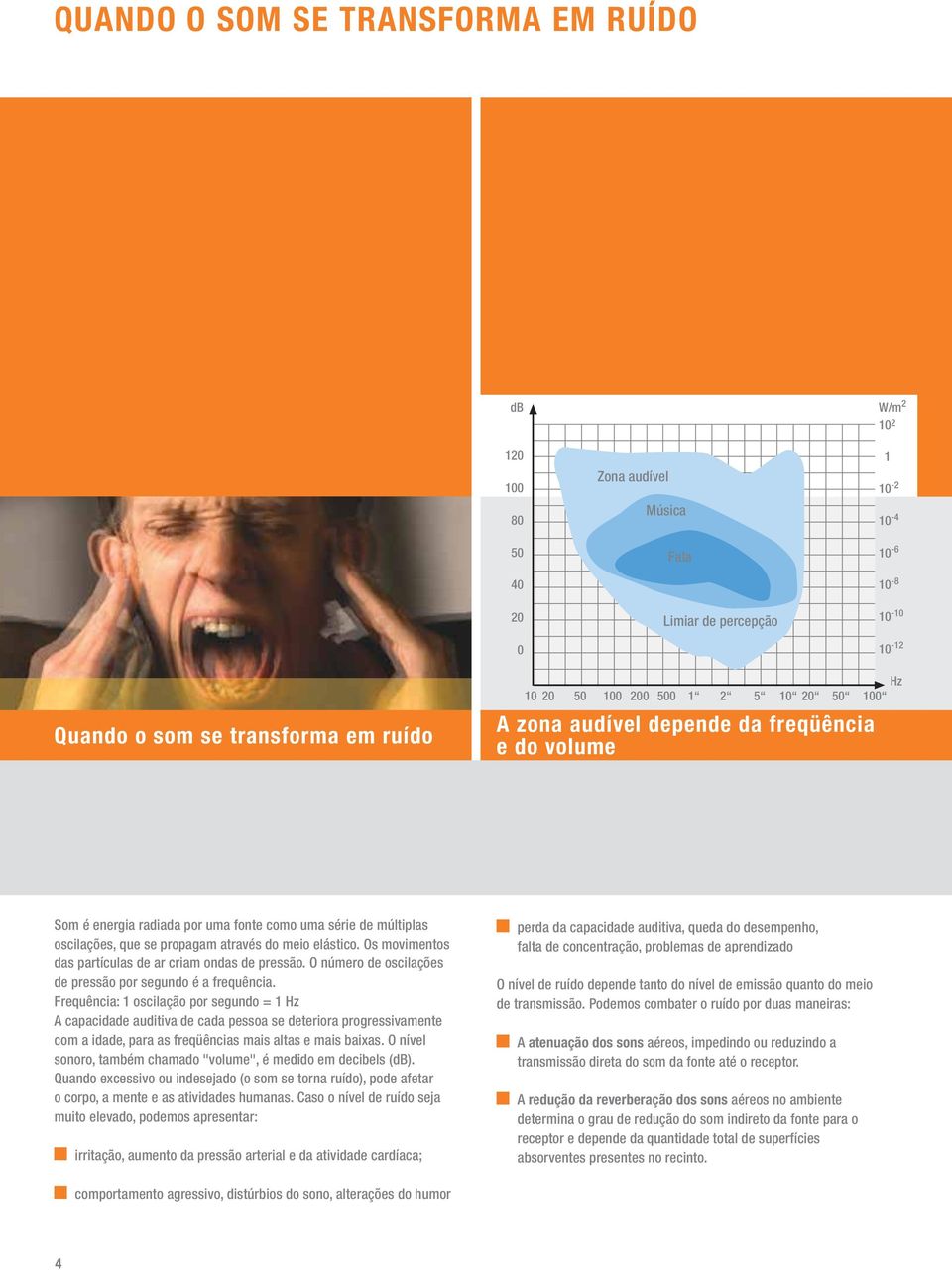 Os movimentos das partículas de ar criam ondas de pressão. O número de oscilações de pressão por segundo é a frequência.