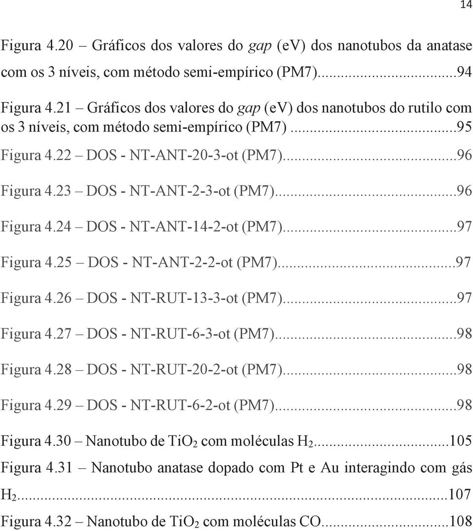 ..96 Figura 4.24 DOS - NT-ANT-14-2-ot (PM7)...97 Figura 4.25 DOS - NT-ANT-2-2-ot (PM7)...97 Figura 4.26 DOS - NT-RUT-13-3-ot (PM7)...97 Figura 4.27 DOS - NT-RUT-6-3-ot (PM7)...98 Figura 4.