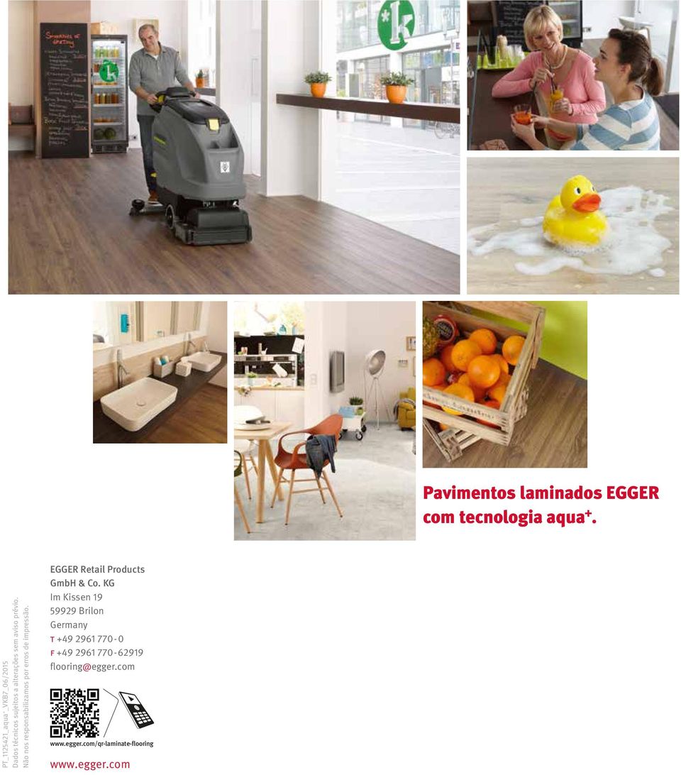 Não nos responsabilizamos por erros de impressão. EGGER Retail Products GmbH & Co.