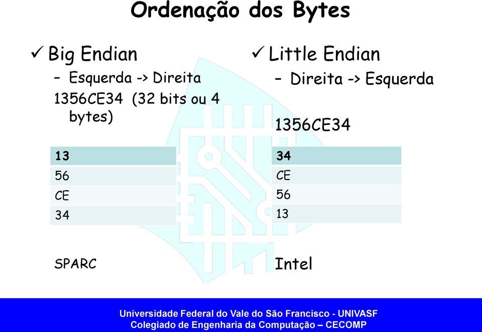 bytes) 13 56 CE 34 Little Endian