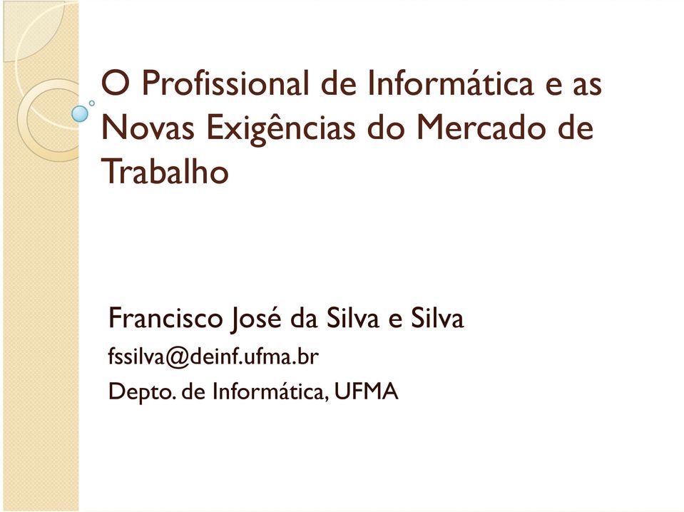 Trabalho Francisco José da Silva e