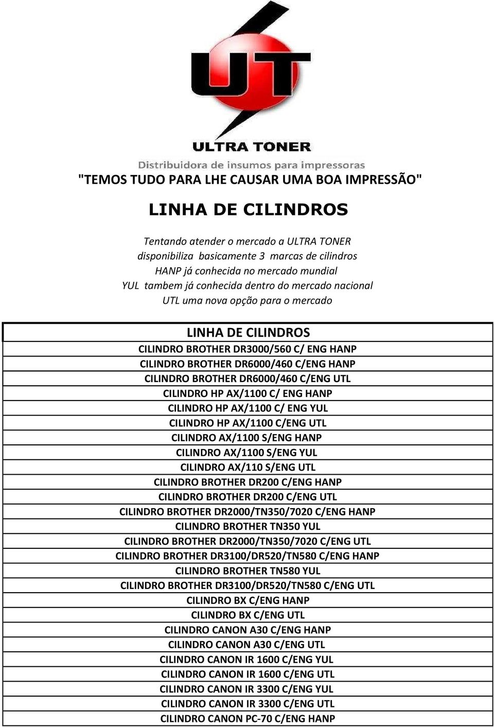 DR6000/460 C/ENG UTL CILINDRO HP AX/1100 C/ ENG HANP CILINDRO HP AX/1100 C/ ENG YUL CILINDRO HP AX/1100 C/ENG UTL CILINDRO AX/1100 S/ENG HANP CILINDRO AX/1100 S/ENG YUL CILINDRO AX/110 S/ENG UTL