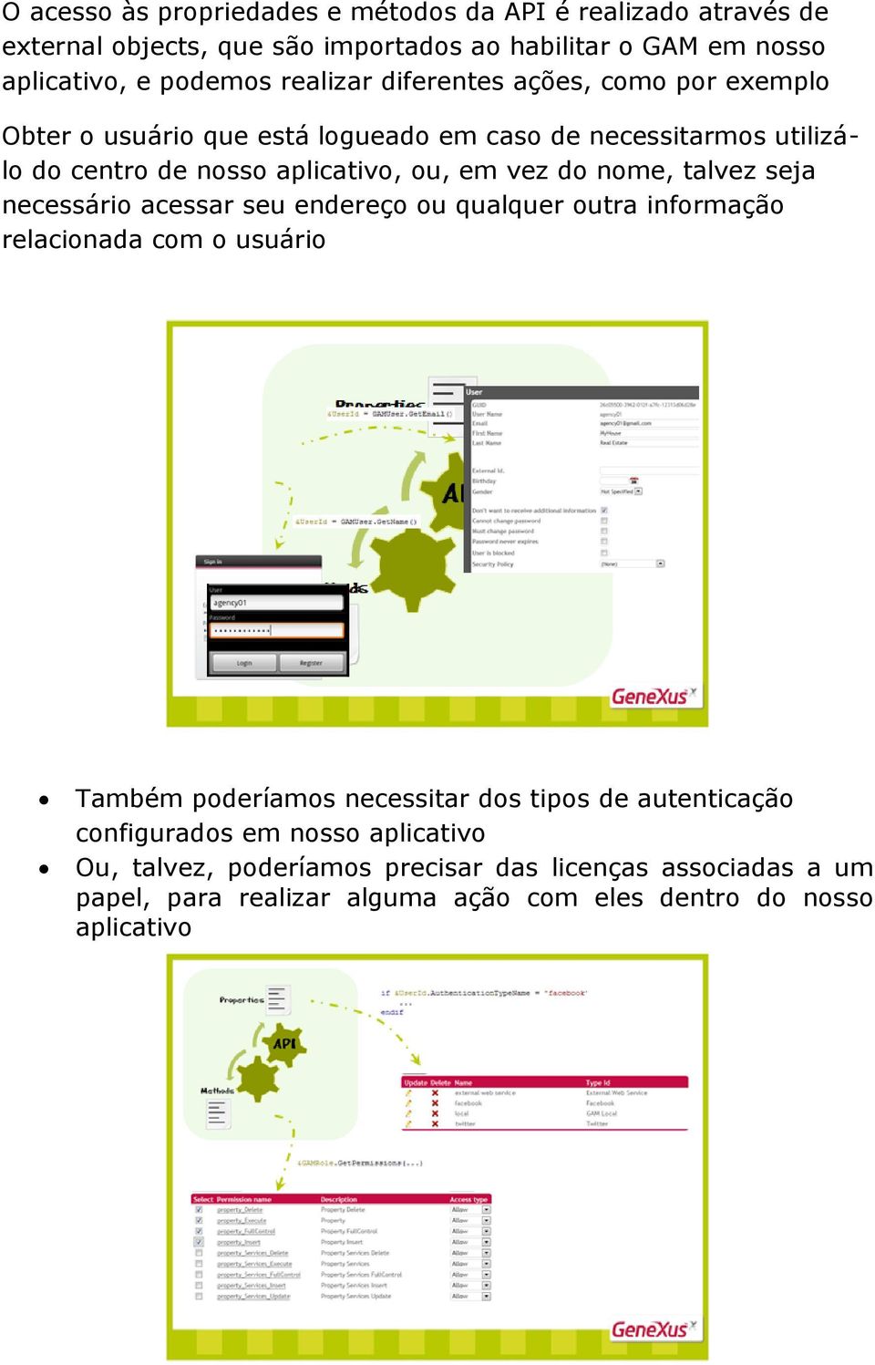 nome, talvez seja necessário acessar seu endereço ou qualquer outra informação relacionada com o usuário Também poderíamos necessitar dos tipos de