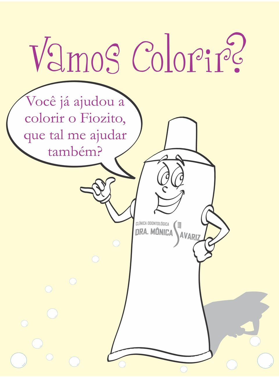 colorir o Fiozito,