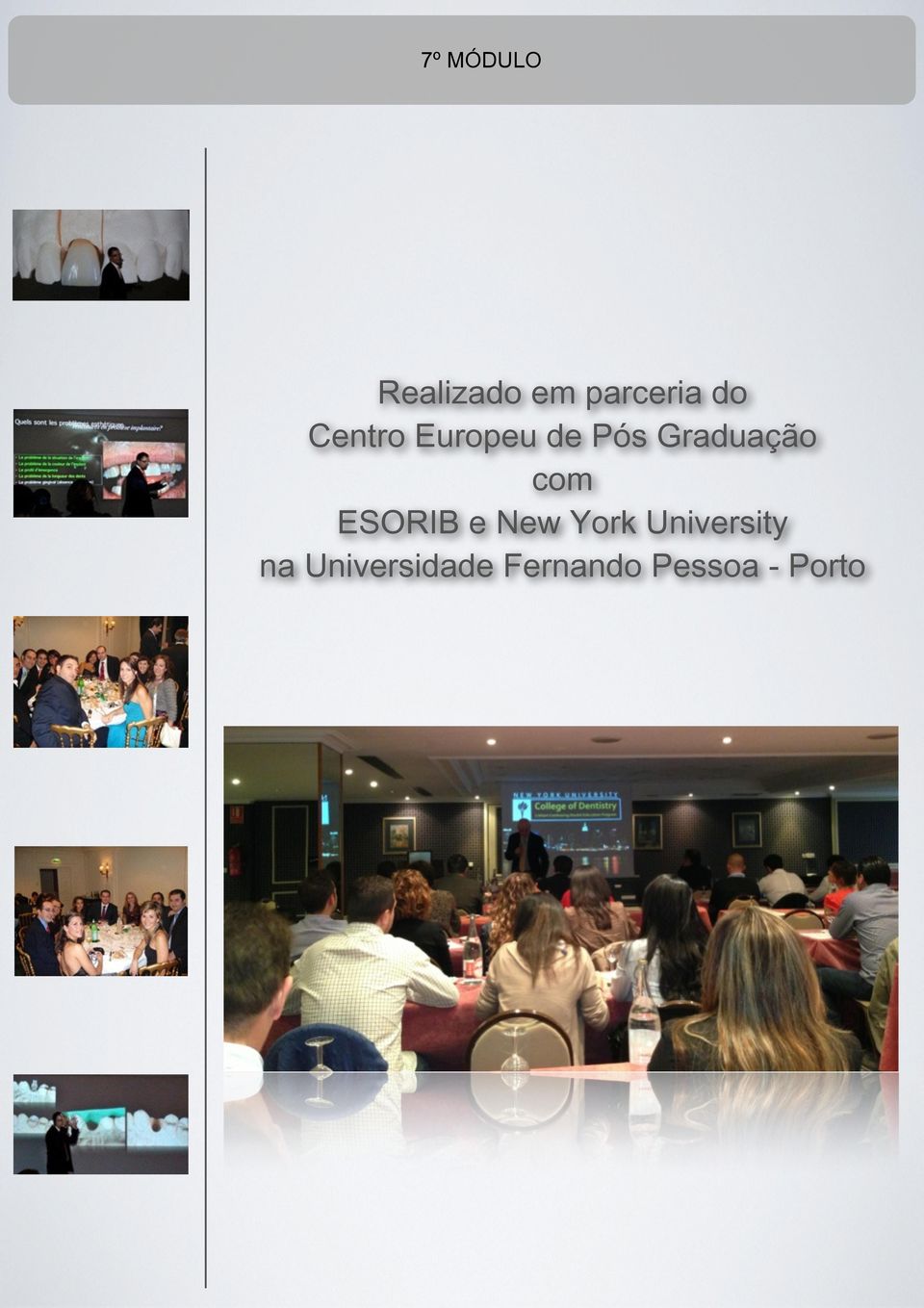 com ESORIB e New York University