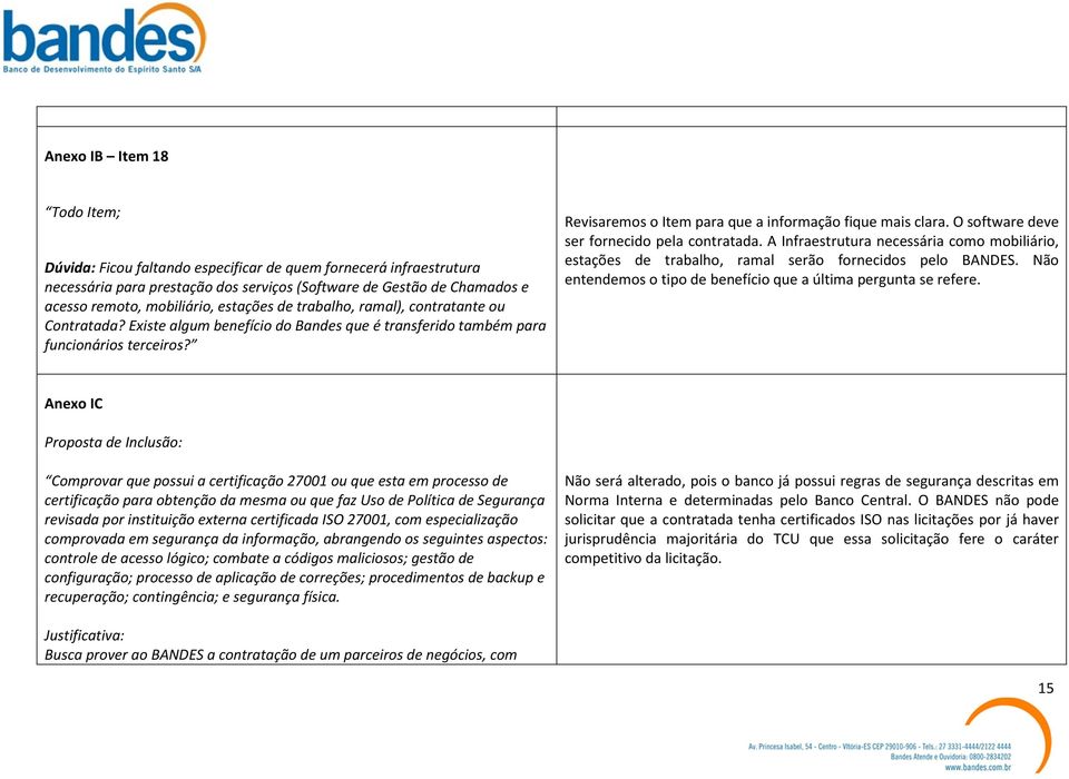 Revisaremos o Item para que a informação fique mais clara. O software deve ser fornecido pela contratada.