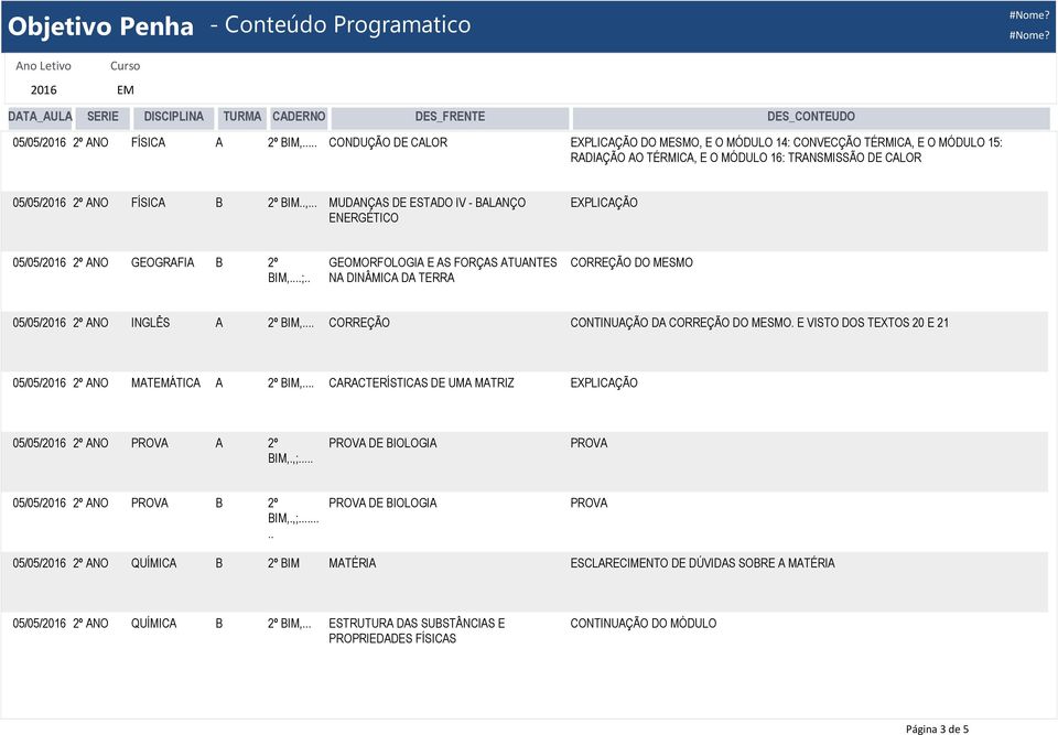 ..;.. GEOMORFOLOGIA E AS FORÇAS ATUANTES NA DINÂMICA DA TERRA CORREÇÃO DO MESMO 05/05/2016 2º ANO INGLÊS A 2º BIM,... CORREÇÃO CONTINUAÇÃO DA CORREÇÃO DO MESMO.