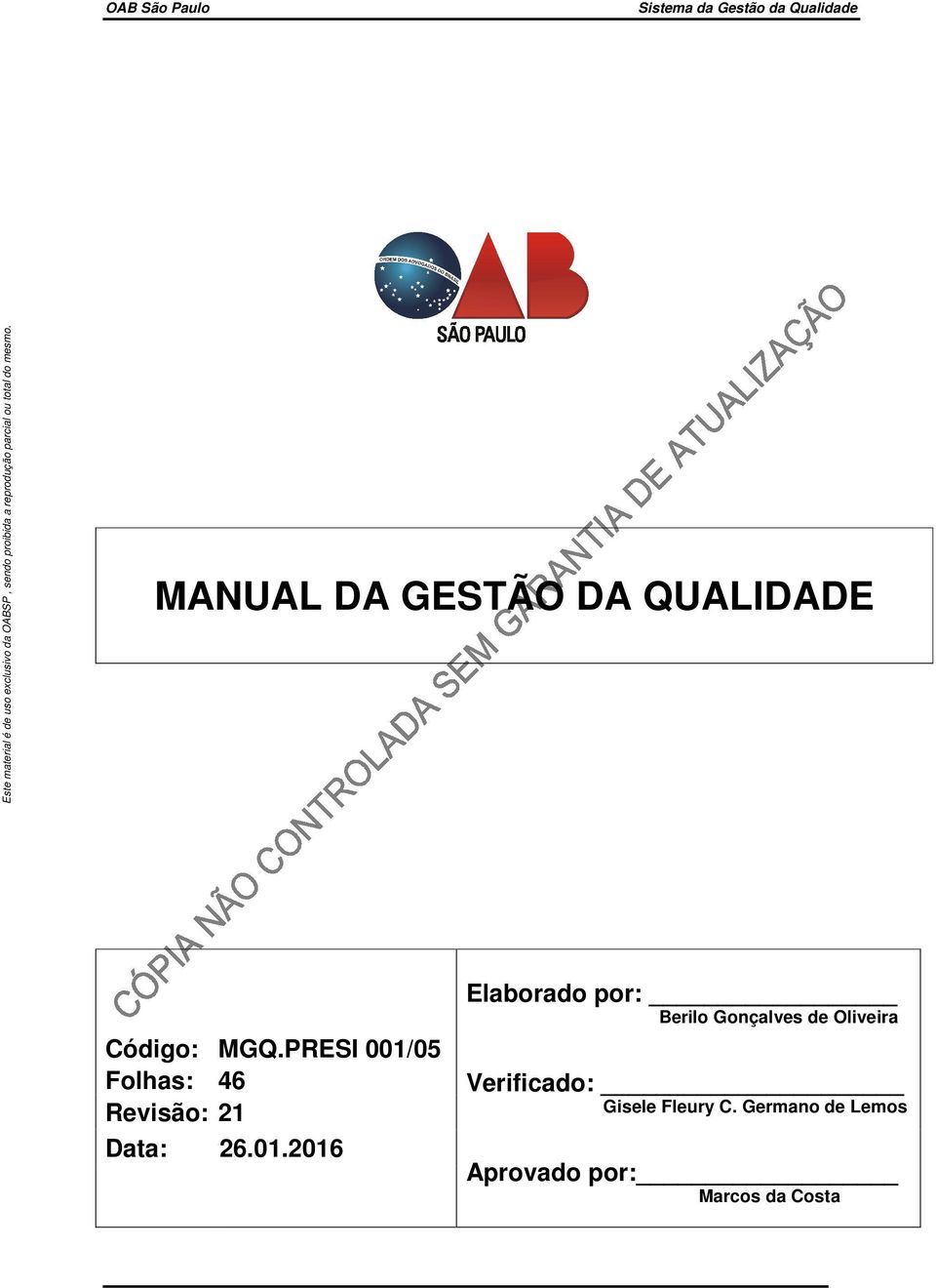 05 Folhas: 46 Revisão: 21 Data: 226.01.