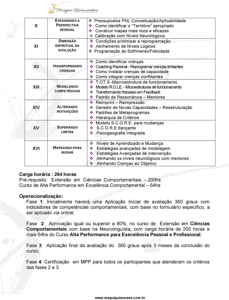 reprogramação v Alinhamento de Níveis Lógicos v Programação do Sofrimento/Felicidade v Como identificar crenças v Coaching Racional - Reprogramar crenças limitantes v Como Instalar crenças de