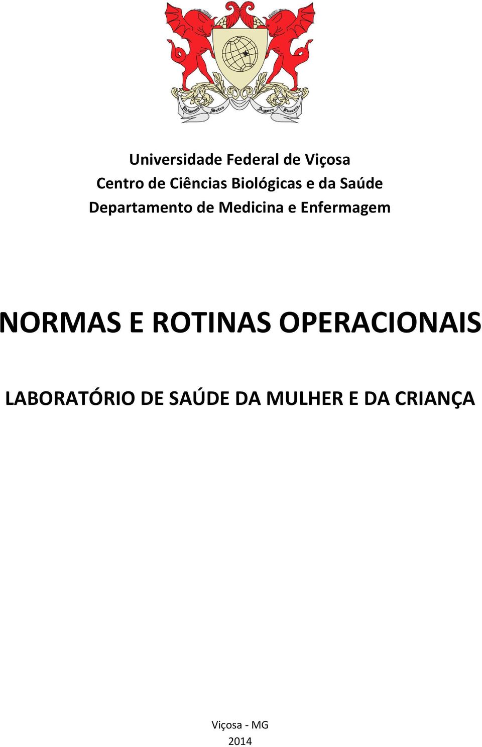 Enfermagem NORMAS E ROTINAS OPERACIONAIS