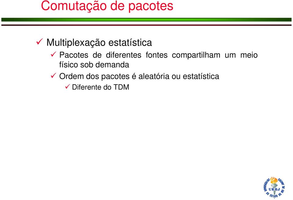 físico sob demanda Ordem dos pacotes é