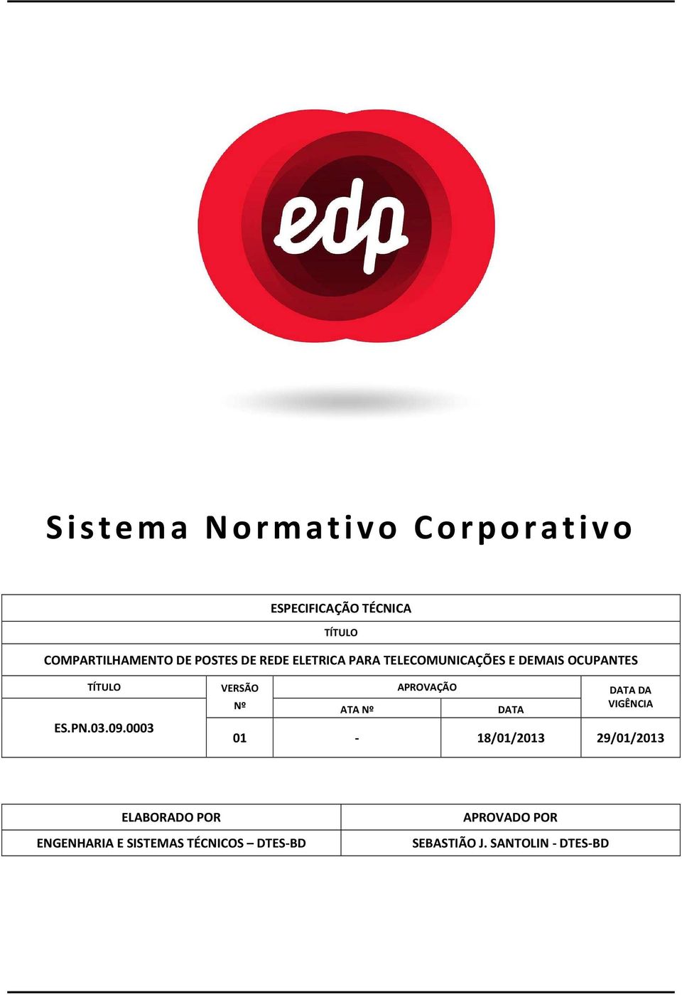 DATA DA VIGÊNCIA 01-18/01/2013