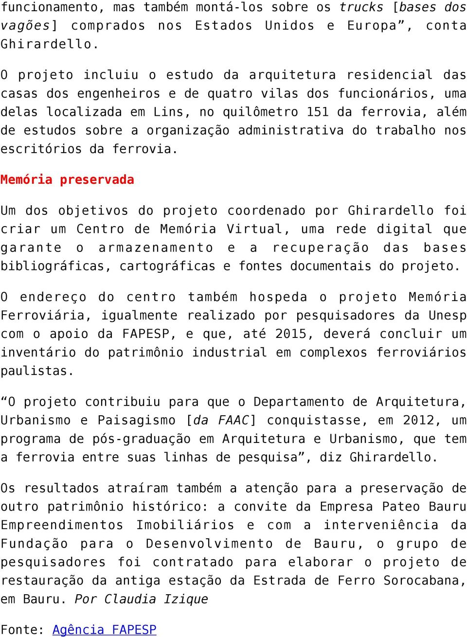 a organização administrativa do trabalho nos escritórios da ferrovia.