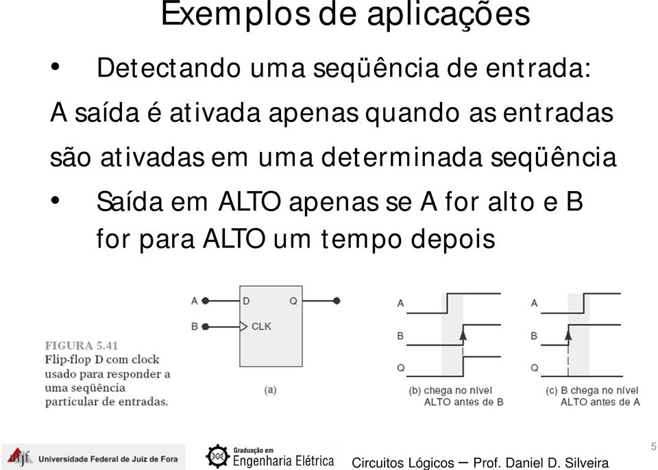 são ativadas em uma determinada seqüência Saída em