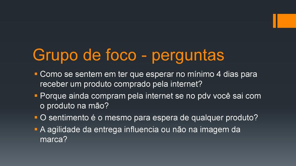 Porque ainda compram pela internet se no pdv você sai com o produto na mão?